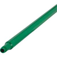 Ultra Hygiene Handle, Broom/Scraper/Squeegee, Green, Ergonomic, 59" L Waymarc Industries Inc