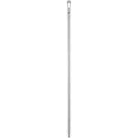 Ultra Hygiene Handle, Broom/Scraper/Squeegee, White, Ergonomic, 59" L Waymarc Industries Inc