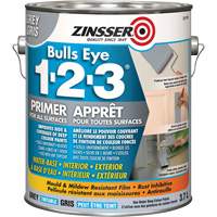 Appr&ecirc;t &agrave; base d'eau Bulls Eye 1-2-3, 3,78 L, Gallon, Gris Waymarc Industries Inc