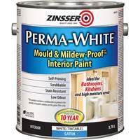 Peinture int&eacute;rieure Mold & Mildew-Proof Perma-White, 3,78 L, Gallon, Blanc Waymarc Industries Inc