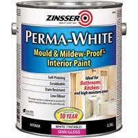 Peinture int&eacute;rieure Mold & Mildew-Proof Perma-White, 3,78 L, Gallon, Blanc Waymarc Industries Inc