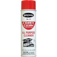 Nettoyant tout usage Crazy Clean<sup>MD</sup>, Canette aérosol JL412 | Waymarc Industries Inc