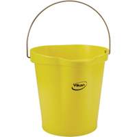 Seau pour l'hygi&egrave;ne des aliments, Jaune, 3 gal. US Waymarc Industries Inc