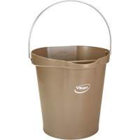Seau pour l'hygi&egrave;ne des aliments, Brun, 3 gal. US Waymarc Industries Inc