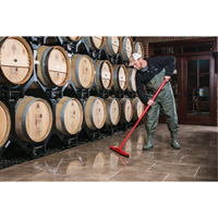 Fixed Head Food Hygiene Floor Squeegee, 20", Green Waymarc Industries Inc