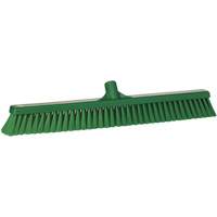 T&ecirc;te de balai-brosse pour petites particules, Crins Fin, 24", Polyester, Vert Waymarc Industries Inc