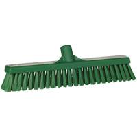 T&ecirc;te de balai-brosse &agrave; soies combin&eacute;es, Crins Cors&eacute;/Fin, 16-1/2", Polyester, Vert Waymarc Industries Inc