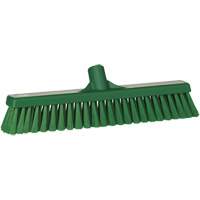T&ecirc;te de balai-brosse pour petites particules, Crins Fin, 16-1/2", Polyester, Vert Waymarc Industries Inc