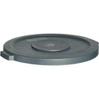 Waste Container Lid, Flat Lid, Plastic, Fits Container Size: 24" Dia. Waymarc Industries Inc