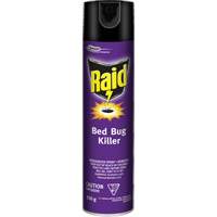 Raid<sup>®</sup> Bed Bug Killer Insecticide, 350 g, Aerosol Can, Solvent Base JM256 | Waymarc Industries Inc