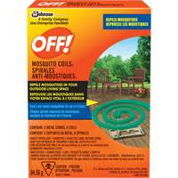 OFF! Mosquito Repellent Coils, DEET Free, Coil, 84.56 g JM284 | Waymarc Industries Inc