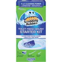 Scrubbing Bubbles&reg; Fresh Brush&reg; Toilet Brush Starter Kit, Refill Waymarc Industries Inc