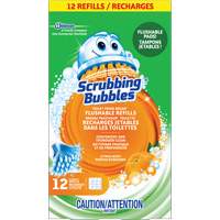 Scrubbing Bubbles&reg; Fresh Brush&reg; Toilet Brush Flushable Refills, Refill Waymarc Industries Inc