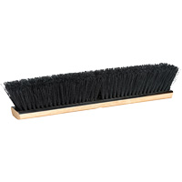 Push Broom Head, 18", Medium, PVC/Tampico Bristles Waymarc Industries Inc