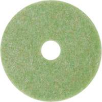 Natural Blend Pad, 12", Scrubbing, Green Waymarc Industries Inc