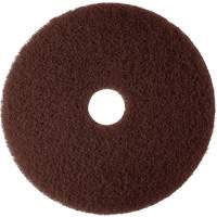 Natural Blend Pad, 12", Stripping, Brown Waymarc Industries Inc