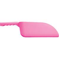 Large Hand Scoop, Plastic, Pink, 82 oz. Waymarc Industries Inc