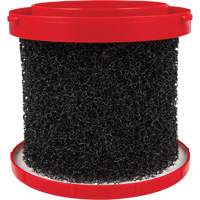 Wet Vacuum Filter, Foam, Fits 1.6 - 2.5 US gal. Waymarc Industries Inc