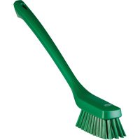 Narrow Long-Handle Cleaning Brush, Stiff Bristles, 16-1/2" Long, Green Waymarc Industries Inc