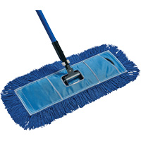 Economy Dust Mop, Slip On Style, Yarn, 18" L x 5" W Waymarc Industries Inc
