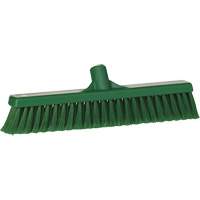 Balai-brosse pour particules fines, Crins Fin/&agrave; bout ouvrant, 16-1/4", Polypropyl&egrave;ne, Vert Waymarc Industries Inc