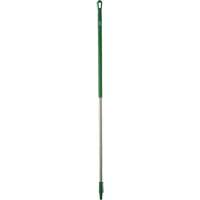 Handle, Broom/Brush/Pad Holder/Scraper/Squeegee, Green, Ergonomic, 59" L Waymarc Industries Inc