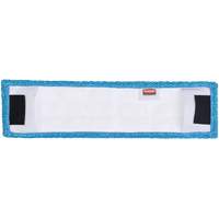 Adaptable Flat Mop Pad, Finishing, Microfibre, 5-1/2" x 19-1/2" Waymarc Industries Inc
