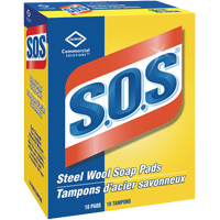Tampons en laine d'acier saponifi&eacute;e S.O.S Waymarc Industries Inc