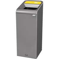 Conteneur pour d&eacute;chets de bidon Configure, Vrac/Bord de rue/De bureau, Acier, 15 gal. US Waymarc Industries Inc