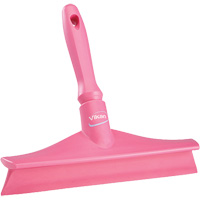 Ultra Hygiene Bench Squeegee, 10", Pink JP412 | Waymarc Industries Inc
