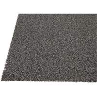 Tundra Indoor/Outdoor Matting, Latex/Polypropylene, Scraper Type, Tufted Cut Pile Pattern, 6-5/6' x 6', Grey Waymarc Industries Inc