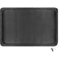 Hog Heaven Electrically Conductive Mat, 4' W x 6' L, 5/8" Thickness, Black, Nitrile Waymarc Industries Inc