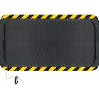 Hog Heaven Electrically Conductive Mat, 3' W x 5' L, 5/8" Thickness, Black/Yellow, Nitrile Waymarc Industries Inc