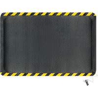 Hog Heaven Electrically Conductive Mat, 4' W x 6' L, 5/8" Thickness, Black/Yellow, Nitrile Waymarc Industries Inc