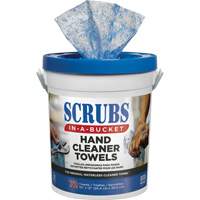 Scrubs<sup>®</sup> Hand Cleaner Towels, 72 Wipes, 12" x 10" JQ119 | Waymarc Industries Inc