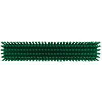 Push Broom Head, Fine/Stiff Bristles, 16-1/2", Polyester/Polypropylene, Green Waymarc Industries Inc