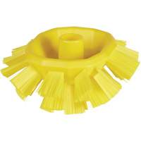 Brosse UST pour cuves, Soies Ferme, Longueur de 7-1/2", Jaune Waymarc Industries Inc
