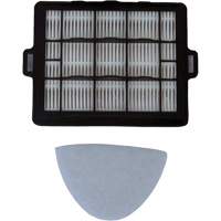 Ensemble de pr&eacute;filtre HEPA pour moteur et filtre d'&eacute;chappement en mousse pour aspirateur sac-&agrave;-dos Ergo et Ergo Pro Waymarc Industries Inc