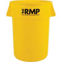 Bac &agrave; d&eacute;chets, Poly&eacute;thyl&egrave;ne, 44 gal. US Waymarc Industries Inc