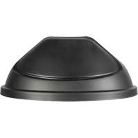 Lid for Half-Round Garbage Bin, Half Round Lid, Polyethylene Waymarc Industries Inc