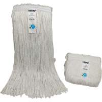 T&ecirc;te de vadrouille &eacute;troite &agrave; 4 plis, Rayonne, 32 oz, Style Coup&eacute; Waymarc Industries Inc