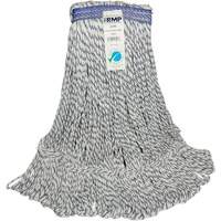 Candy-Striped Mop Head, Floor Finishing, Synthetic, Loop Style Waymarc Industries Inc