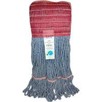 Wide-Band Mop Head, Antimicrobial/Floor Finishing/Specialty, Cotton/Rayon/Synthetic, Loop Style Waymarc Industries Inc