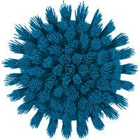 HyDrive Round Drill Brush, Extra Stiff Bristles, 3-1/10" Long, Blue Waymarc Industries Inc