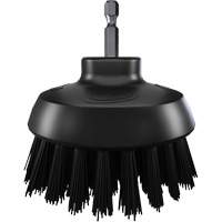 HyDrive Round Drill Brush, Extra Stiff Bristles, 3-1/10" Long, Black Waymarc Industries Inc