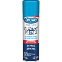 Nettoyant tout usage Pro Line Crazy Clean, 19 oz., Canette a&eacute;rosol Waymarc Industries Inc