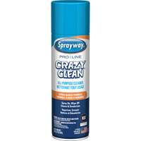 Pro Line Crazy Clean&reg; All Purpose Cleaner, 19 oz., Aerosol Can Waymarc Industries Inc