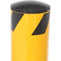 Bollard, Steel, 42" H x 5-1/2" W, Yellow Waymarc Industries Inc