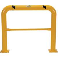 High Profile Machinery Guards, 4' W x 3.5' H, Yellow Waymarc Industries Inc