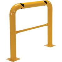 High Profile Machinery Guards, 4' W x 3.5' H, Yellow Waymarc Industries Inc